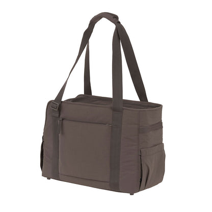 2-in-1 Hundetragetasche Weda Crinkled Chocolate