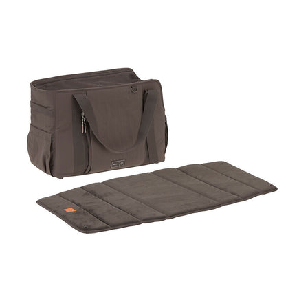 2-in-1 Hundetragetasche Weda Crinkled Chocolate
