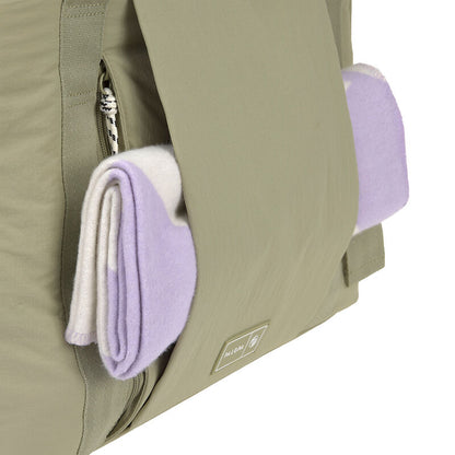 2-in-1 Hundetragetasche Weda Crinkled Pale Olive