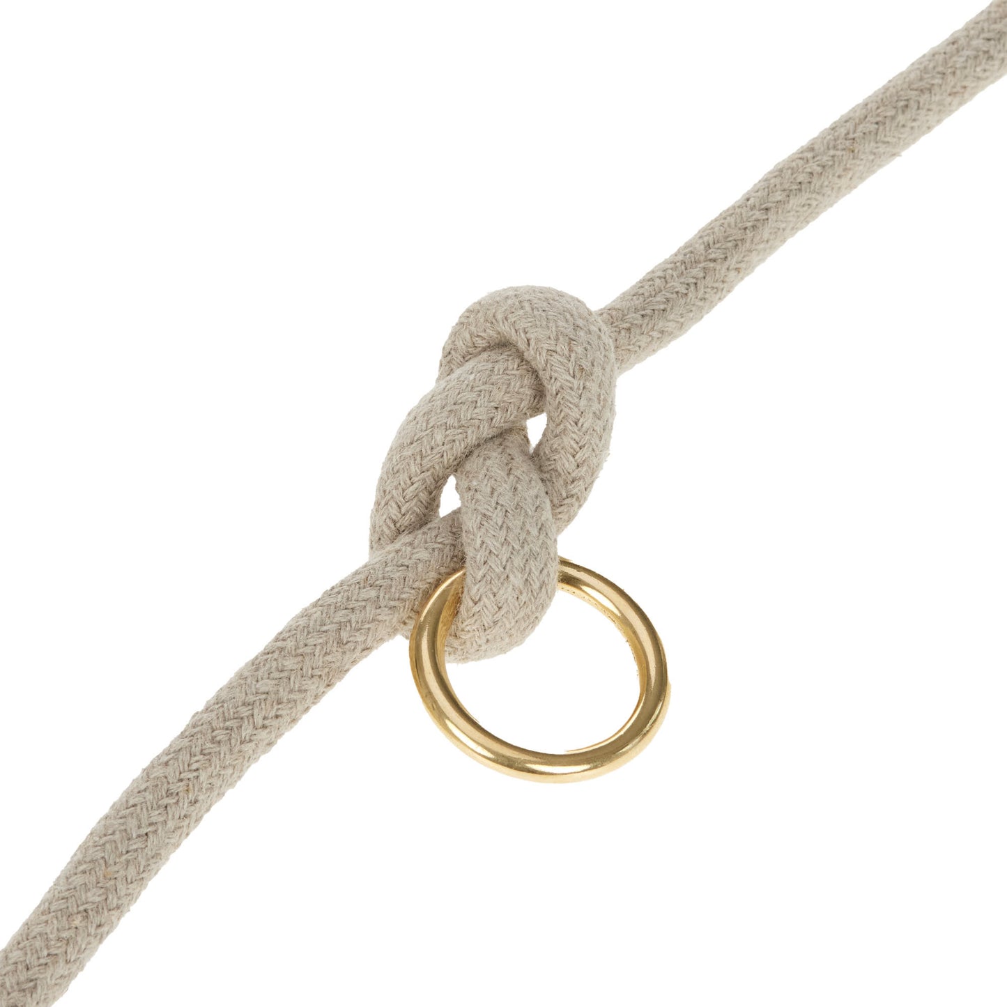 Leinen-Halsband-Set Mila Natur Slim