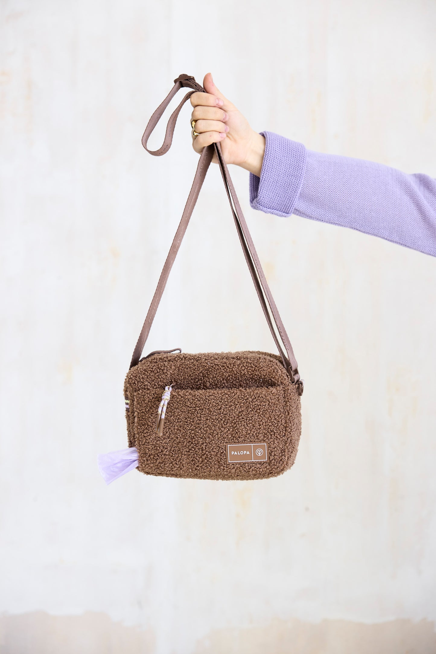 Leckerlitasche Noka Teddy-Fleece Braun Limited Edition