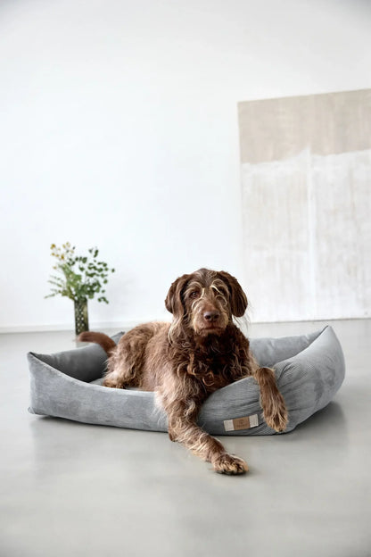 Hundebett Fred Kord Grau