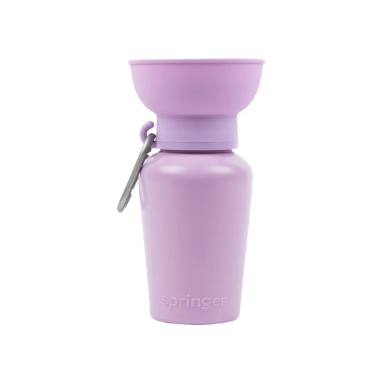Reisetrinkflasche für Hunde Flip 590ml Lila
