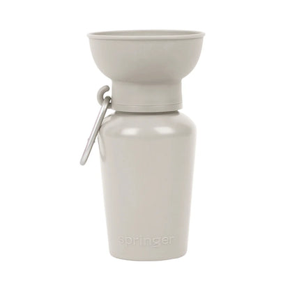 Reisetrinkflasche für Hunde Flip 590ml Nude