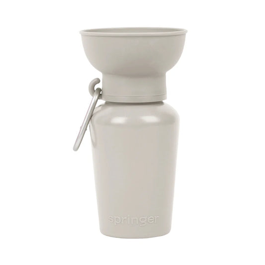Reisetrinkflasche für Hunde Flip 590ml Nude