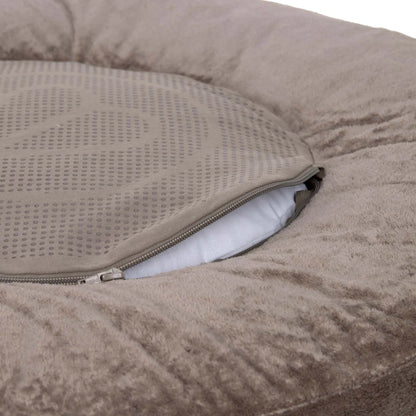 Hundebett Donut Fippa Taupe