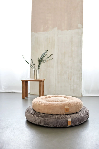 Hundebett Donut Fippa Taupe