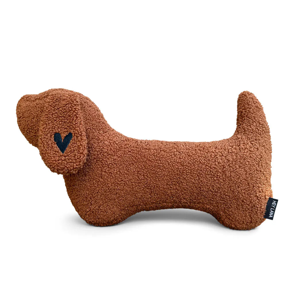 Hundekissen The Snuggle Pup Caramel/Schwarz
