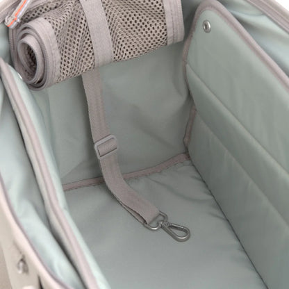 2-in-1 Hundetragetasche Weda Taupe