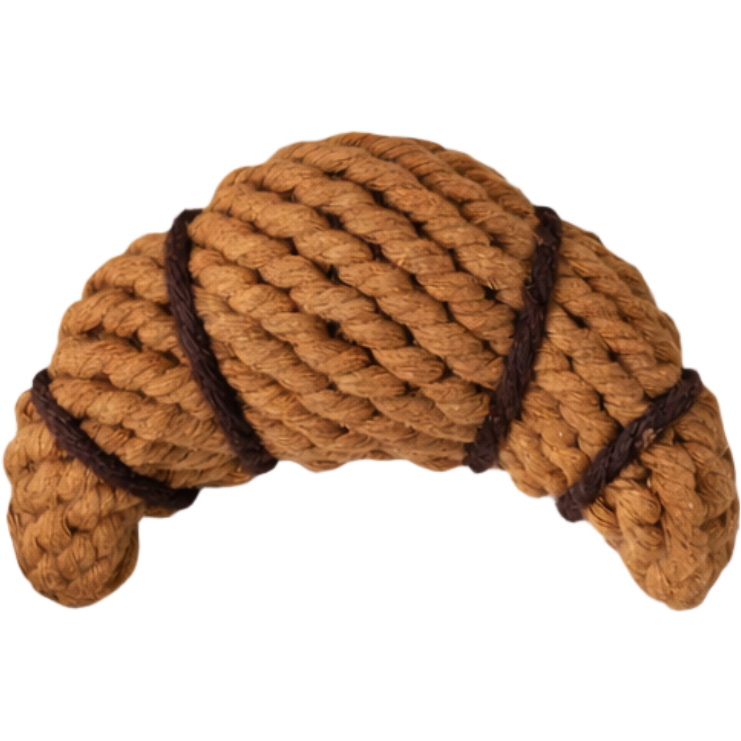 Hundespielzeug Chrissy Croissant