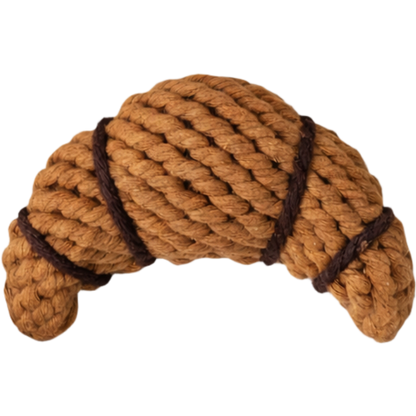 Hundespielzeug Chrissy Croissant