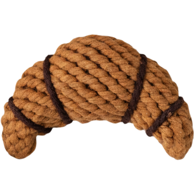 Hundespielzeug Chrissy Croissant