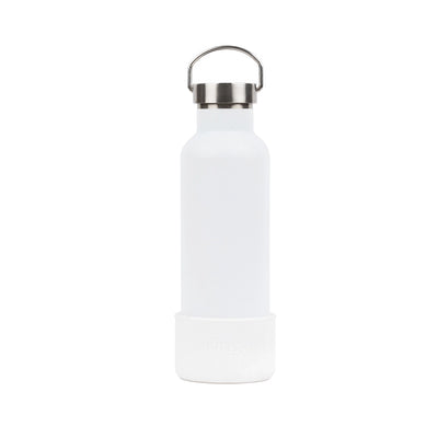 Reiseisoliertrinkflasche für Hunde Dog & Me 710 ml White