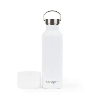 Reiseisoliertrinkflasche für Hunde Dog & Me 710 ml White