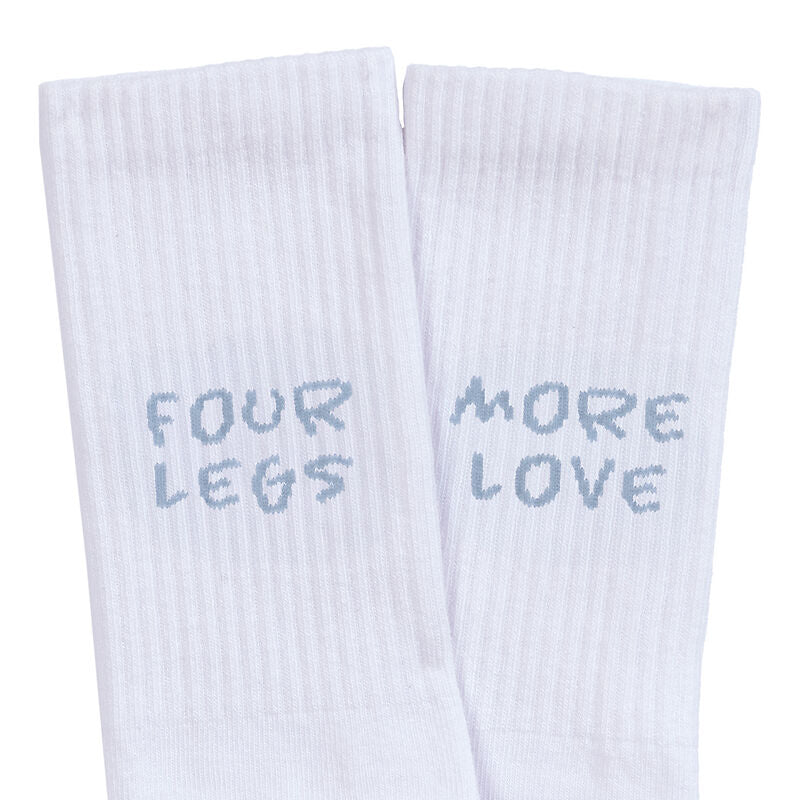 Tennis Socken Lettering 2er-Set Blue/Grey