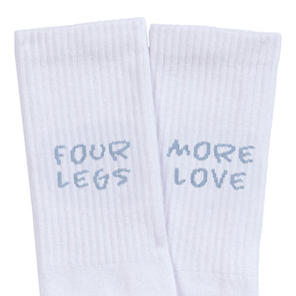 Tennis Socken Lettering 2er-Set Blue/Grey