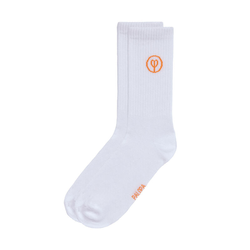 Tennis Socken Logo 3er-Set Orange/Blue/Grey