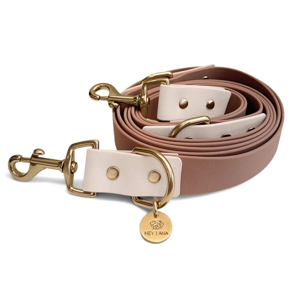 Hundeleine Outdoor Flex Mocca/Mousse