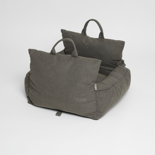 3-in-1 Hundeautositz und Reisebett Lara 2.0 Taupe