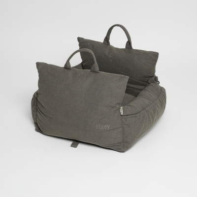 3-in-1 Hundeautositz und Reisebett Lara 2.0 Taupe