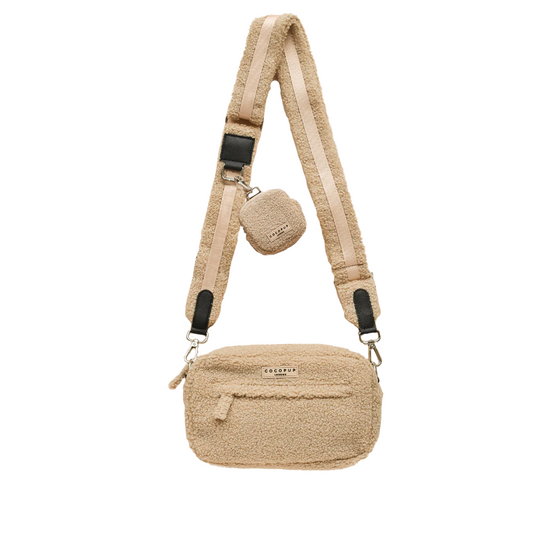 Gassitasche Teddy Beige