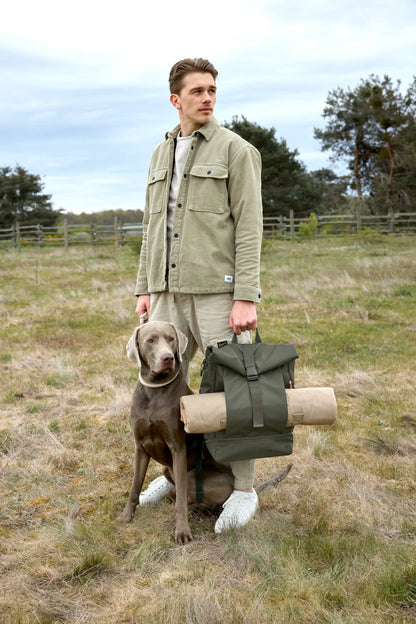 Rolltop Rucksack Yoska Dunkelgrün
