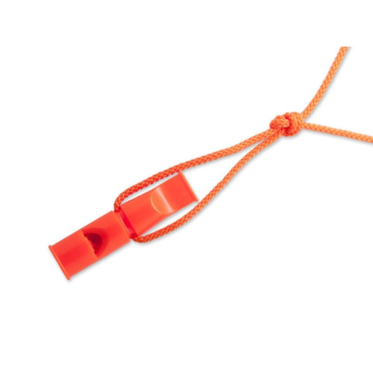 Hundepfeife Doppeltonpfeife mit Trill Orange