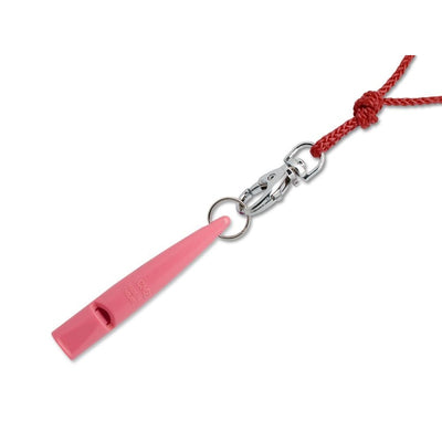 Hundepfeife Rosa mit Pfeifenband