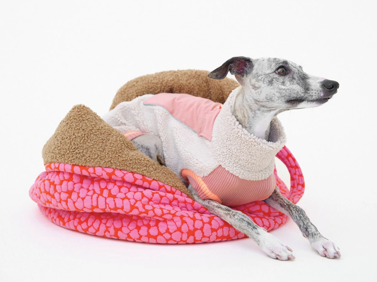 Hundebett Studio Nest Pink Lava