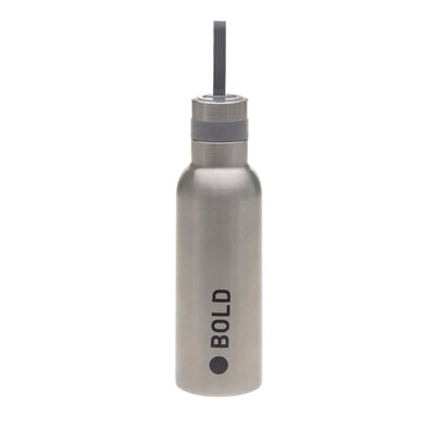 Trinkflasche Bold 750ml Silber