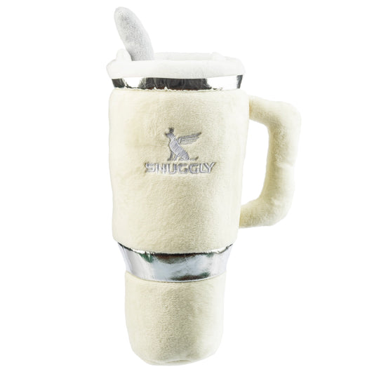 Hundespielzeug Snuggly Cup Ivory