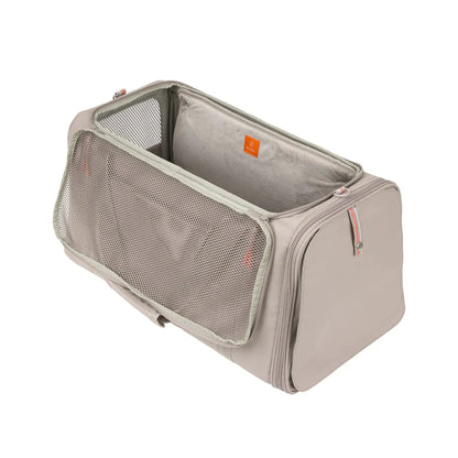 Hundetragetasche Benno Taupe