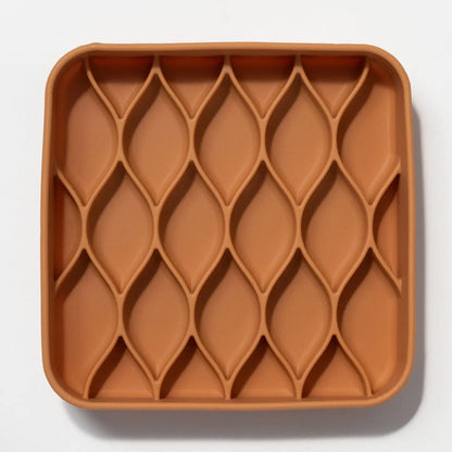 Schleckmatte Argyle Terracotta