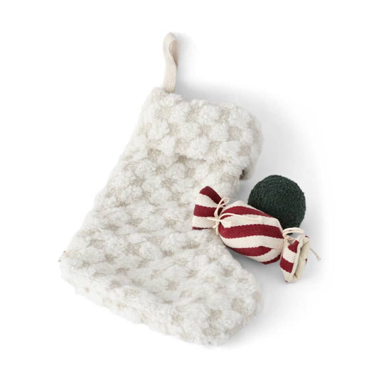 Hundespielzeug Weihnachtsstrumpf XMAS Set