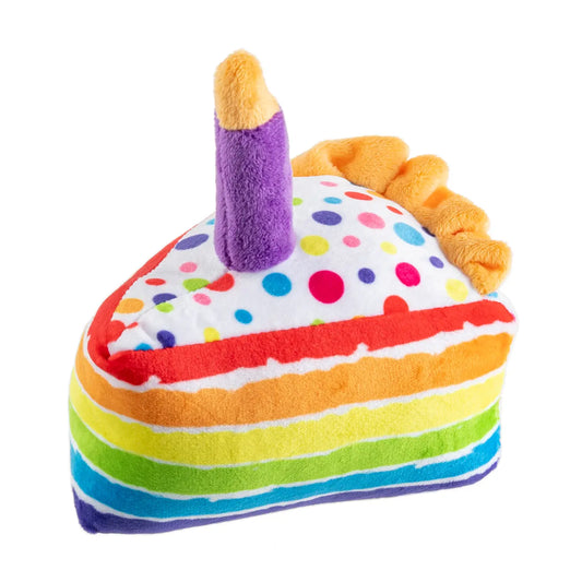 Hundespielzeug Birthday Cake Slice