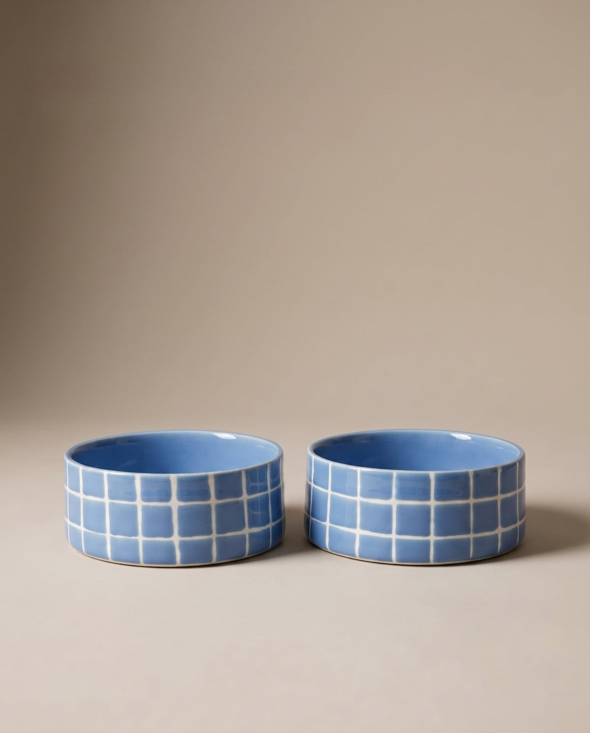 EGG BACK HOME Hundenapf Pool Blue Sky 2er-Set – Setansicht 14 cm