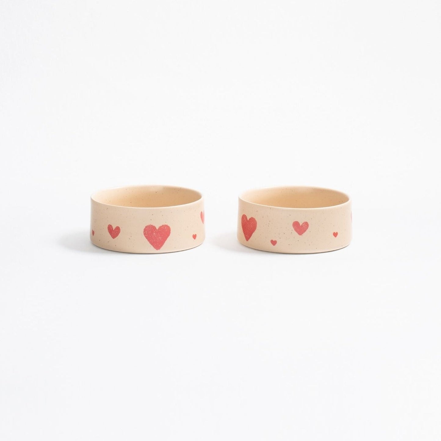 Egg Back Home Cozy Hearts Hundenapf-Set 14 cm
