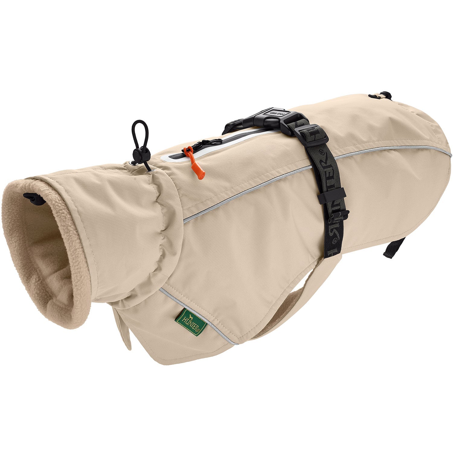HUNTER Hundemantel Nordby Dackel Creme – Hauptansicht
