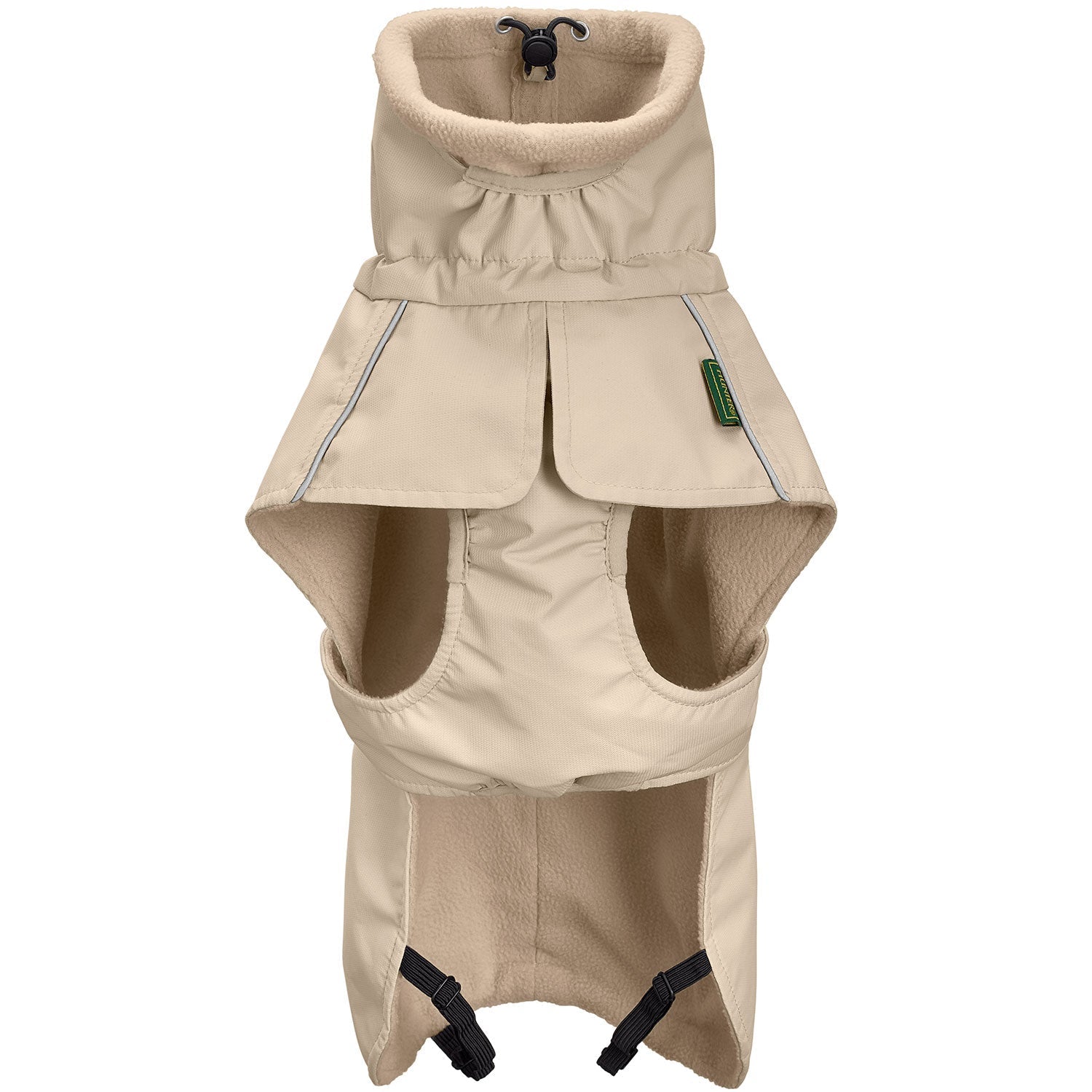 HUNTER Hundemantel Nordby Dackel Creme – Studioansicht 2