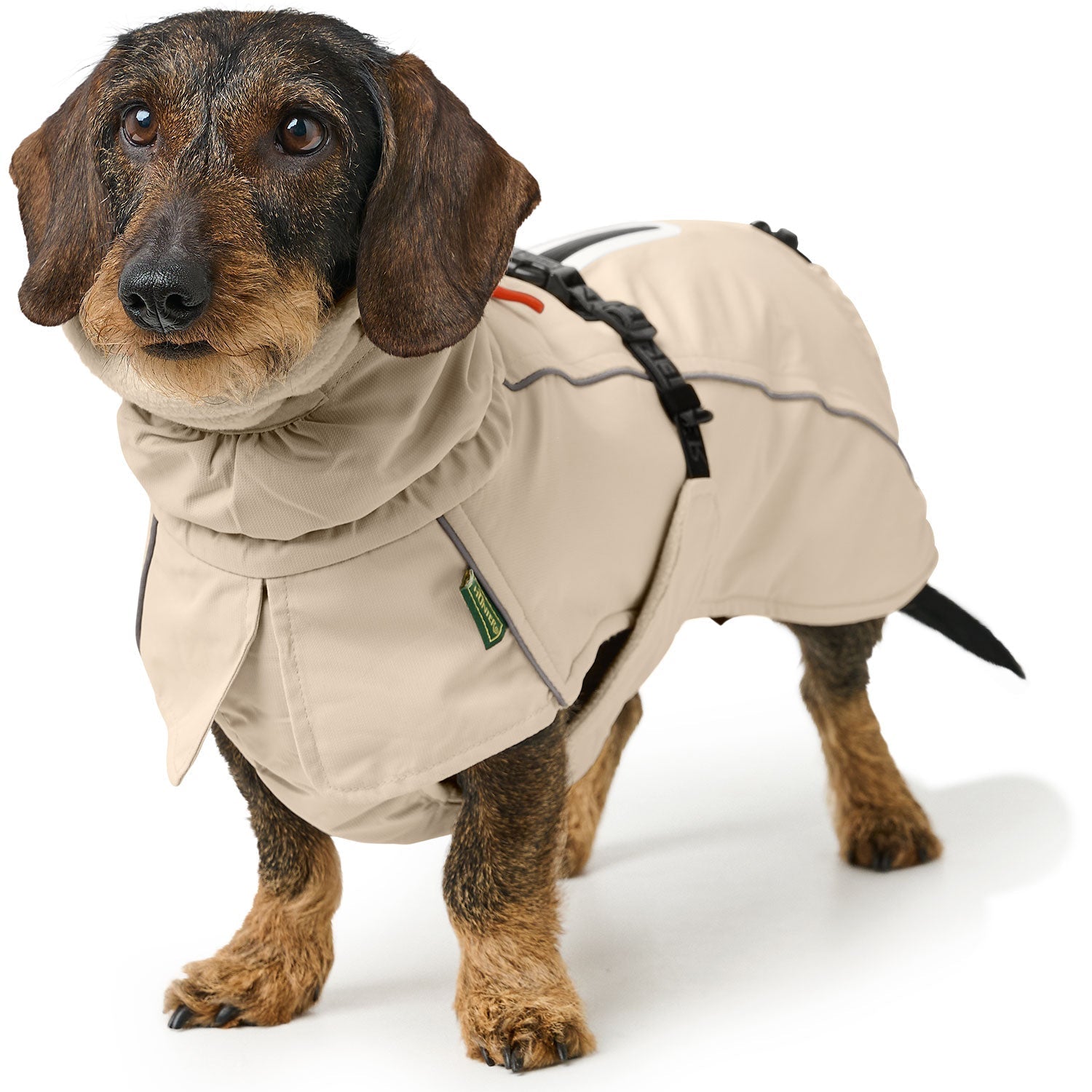 HUNTER Hundemantel Nordby Dackel Creme – Produktansicht 2