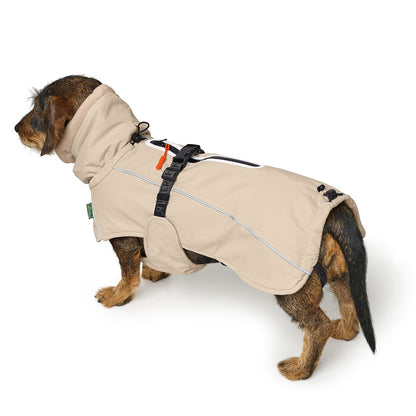 HUNTER Hundemantel Nordby Dackel Creme – Produktansicht 3