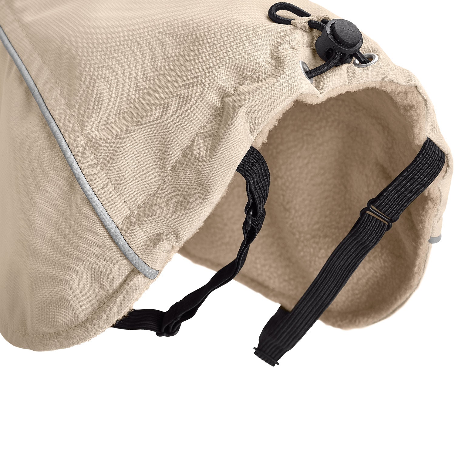 HUNTER Hundemantel Nordby Dackel Creme – Studioansicht 6