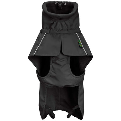 HUNTER Hundemantel Nordby Dackel Schwarz – Studioansicht 2