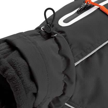 HUNTER Hundemantel Nordby Dackel Schwarz – Studioansicht 3