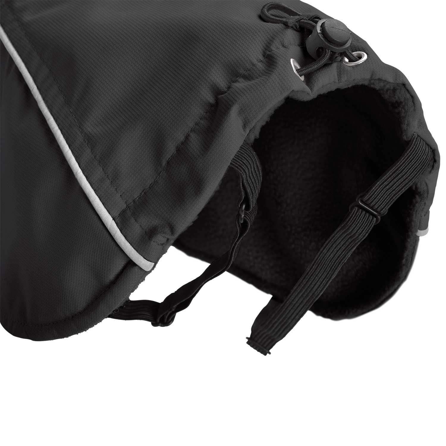 HUNTER Hundemantel Nordby Dackel Schwarz – Studioansicht 6