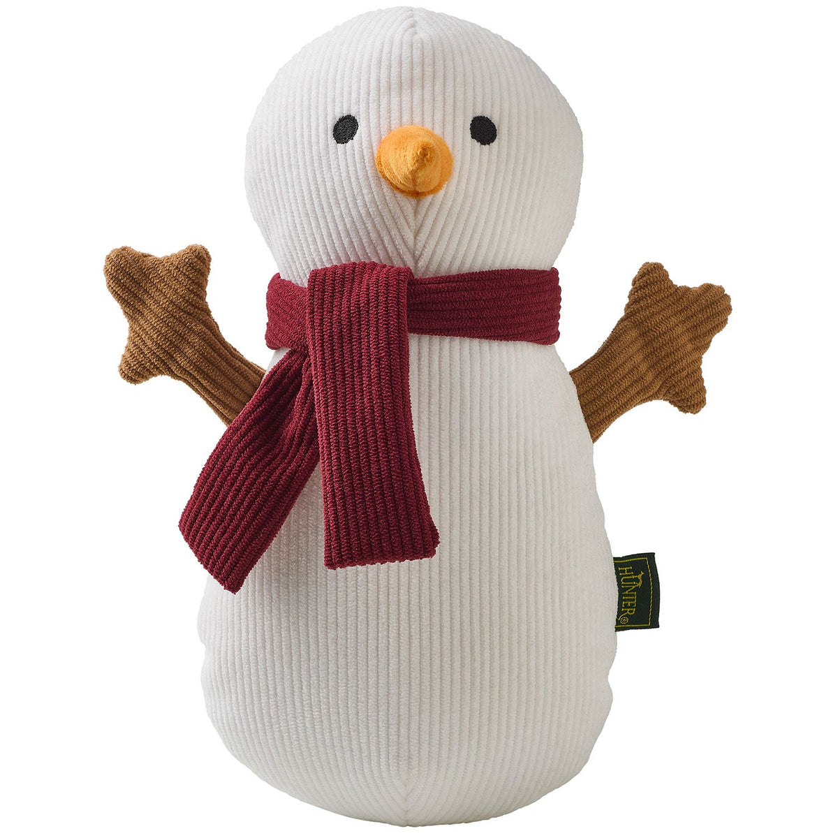 HUNTER Sitka Schneemann – weißer Schneemann mit rotem Schal, Produktansicht