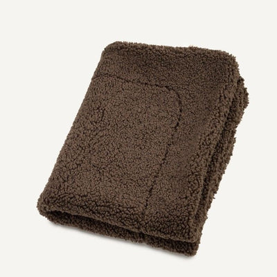 Hundedecke Hygge Bouclé Schokobraun