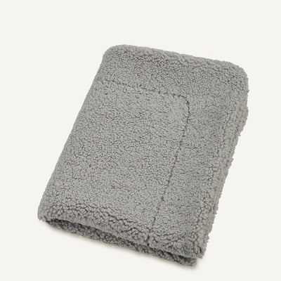 Hundedecke Hygge Bouclé Steingrau