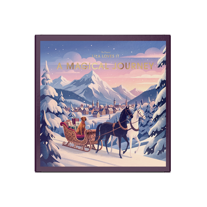 LILA LOVES IT Adventskalender 2026 für Hunde – geschlossener Kalender mit Wintermotiv