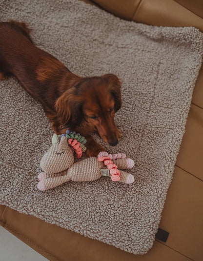 Hundedecke Hygge Bouclé Greige